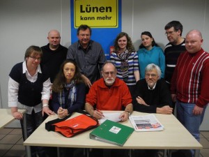 Konstituierende Sitzung der Arbeitsgemeinschaft für Arbeitnehmerfragen (AfA) in der SPD Lünen am 11.03.2013